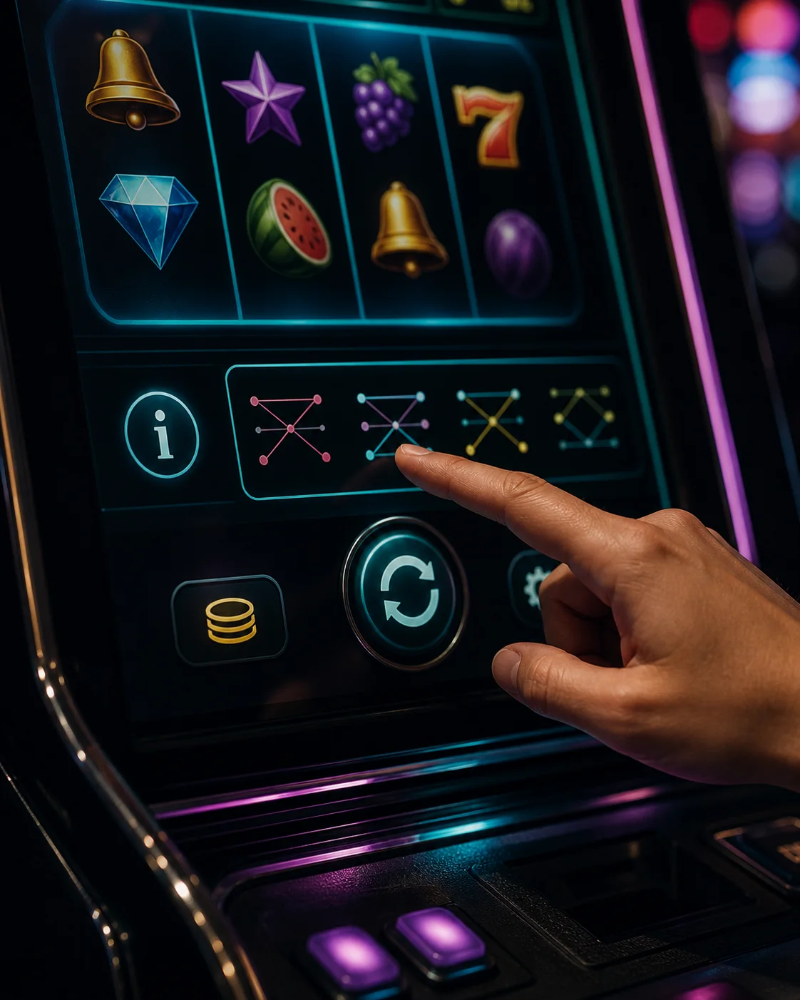 EfendiCasino slot oyunları rehberi için kontrollü slot ekranı ve oyun arayüzü görseli.